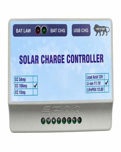 SB Li-ion Battery Solar Charge Controller 10A 12V